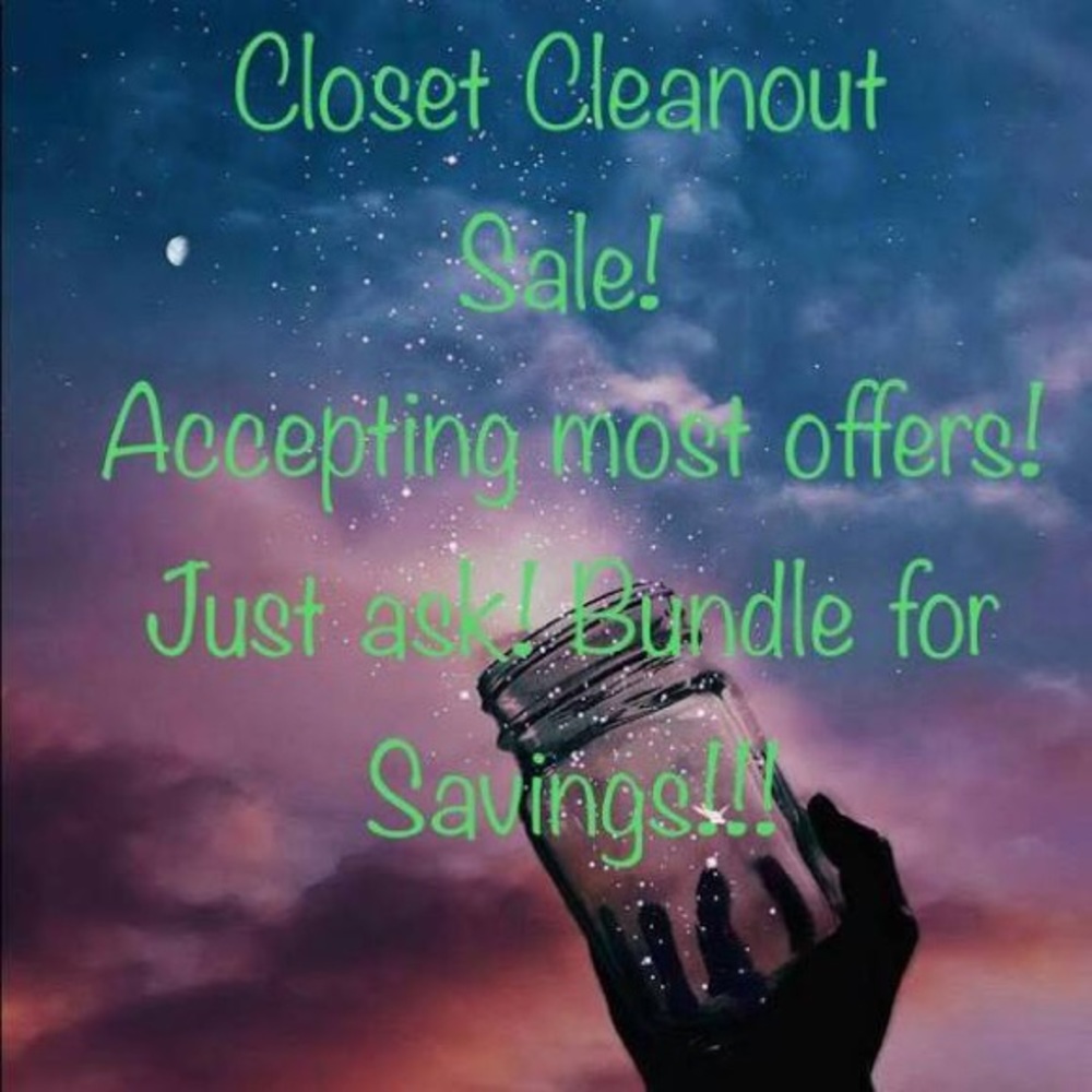 SUMMER CLOSET CLEANOUT